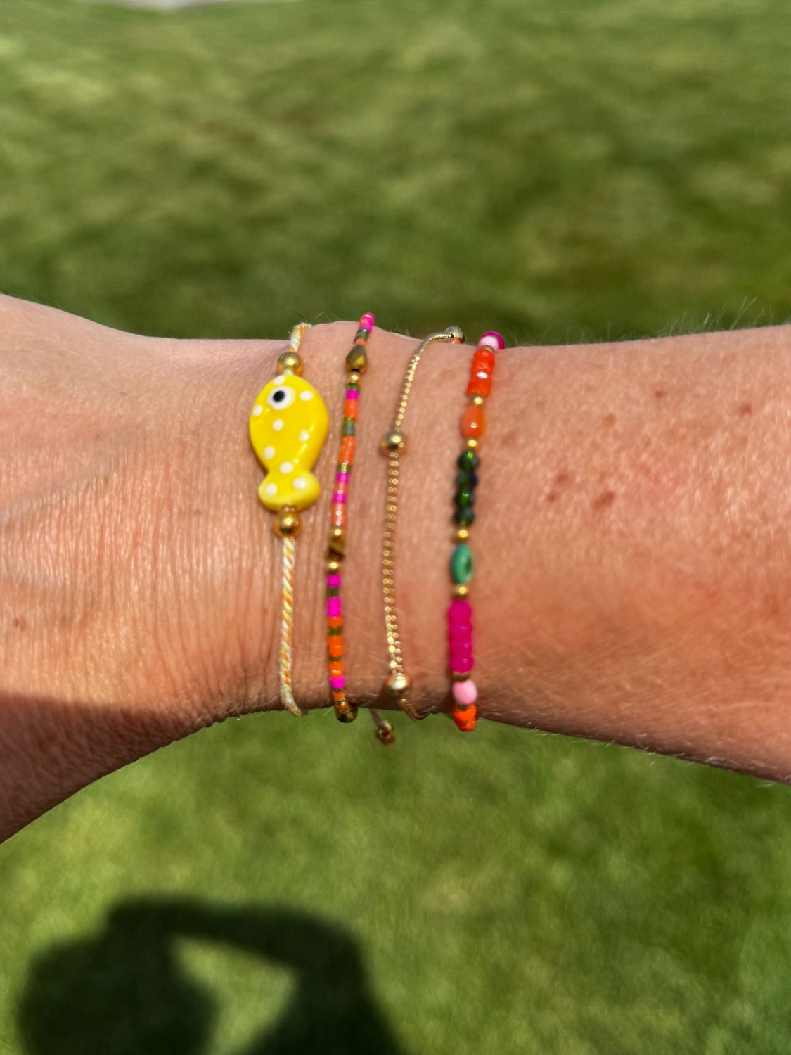 Armband | Fish | Yellow