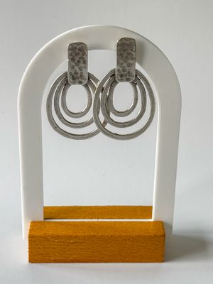 Oorbellen | Lady Silver | Handmade