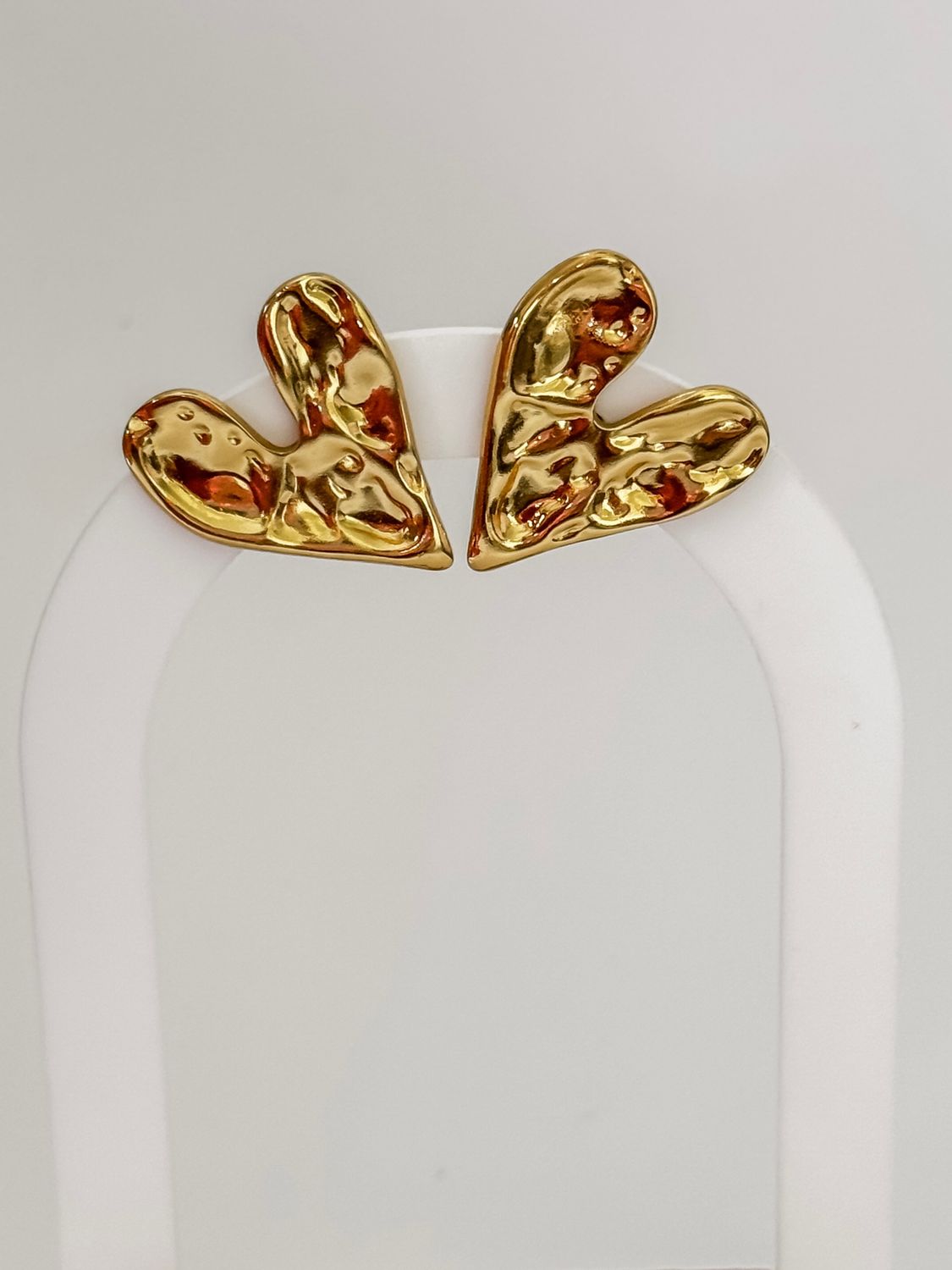 Oorbellen | Heart | Goud | Stainless steel