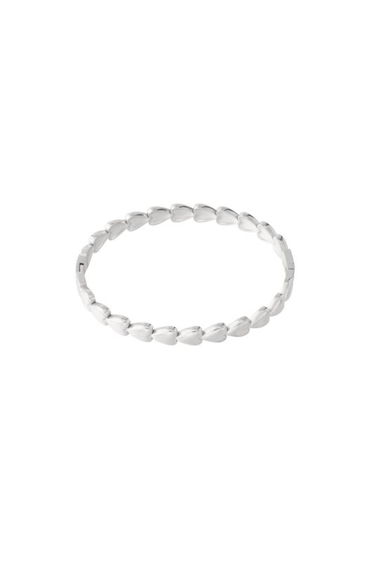 Armband | All time love | Zilver | Stainless steel
