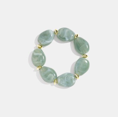 Armband | Sienna | Green &amp; Gold