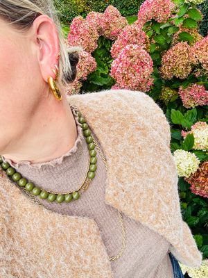 Halsketting | Kauwgomballen | Green