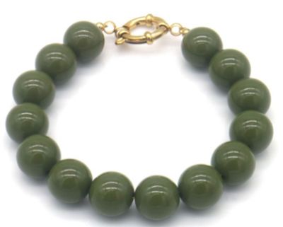 Armband | Kauwgomballen | Green