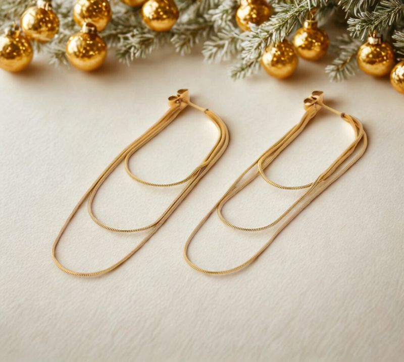 Oorbellen | Mara | Goud | Stainless steel