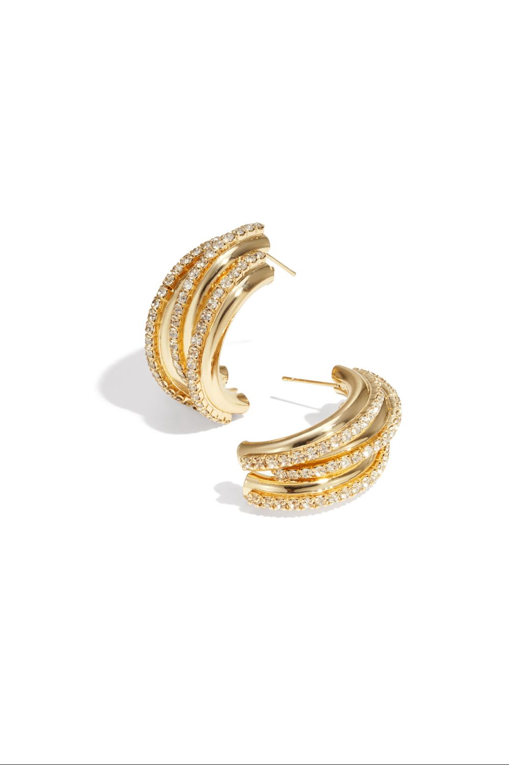 Oorbellen | Elegante Kerst | goud | Ijzer