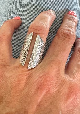 Ring | Basic Koker | One Size | Stainless Steel | Zilver