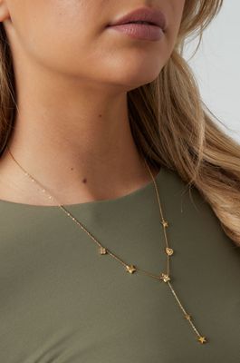 Ketting | Star | Goud | Stainless steel
