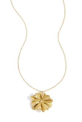 Ketting | Bloemen | Goud | Stainless steel