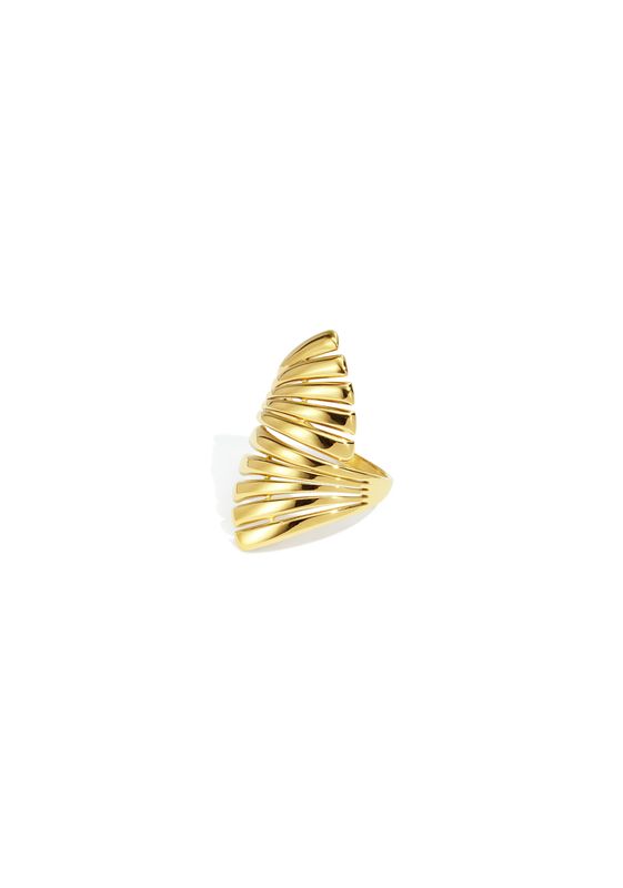 Ring | Nina | Goud | Stainless steel