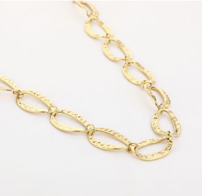 Ketting | Schakel | Goud | Stainless steel