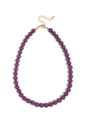 Halsketting | Acrylic | Lila &amp; Goud