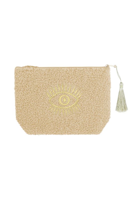 Toilettas | Teddy Eye | Beige