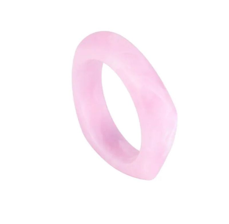 Armband acrylic roze