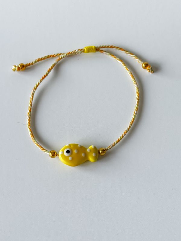 Armband | Fish | Yellow