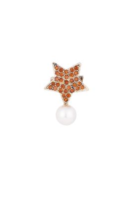 Broche | Shinning Star | Wijnrood
