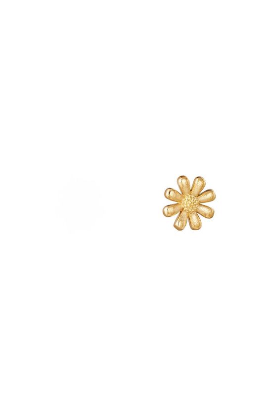 Stud | Flower | Goud | Stainless steel