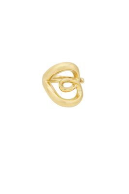 Ring | Twist Edge | Goud | Stainless steel Ring | Twist Edge | Goud | Stainless steel