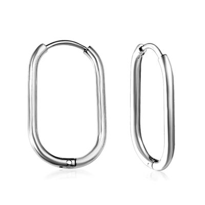 Oorbellen | Loops | Zilver | Stainless Steel