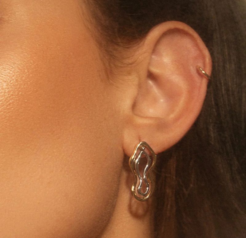 Oorbellen | Simple Annular | Goud & Zilver | Stainless steel