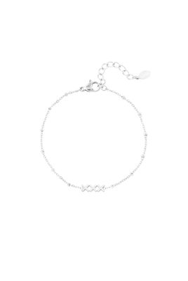 Armband | XXX | Zilver | Stainless steel