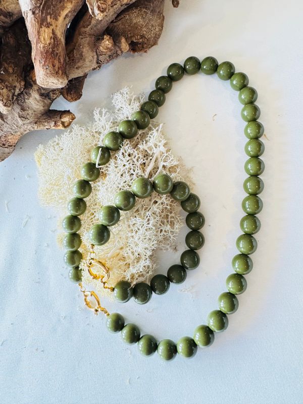Halsketting | Kauwgomballen | Green
