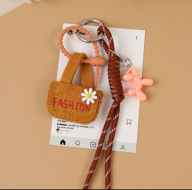 Bagcharm | Mini bag | Brown