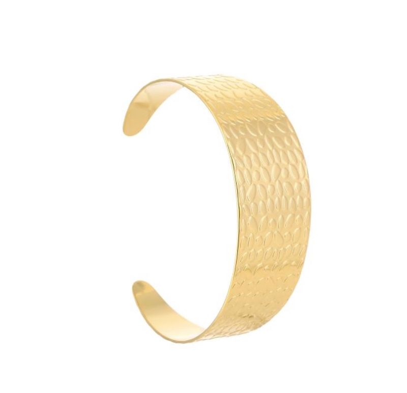 Armband | Britta Bangle | Goud | Stainless steel