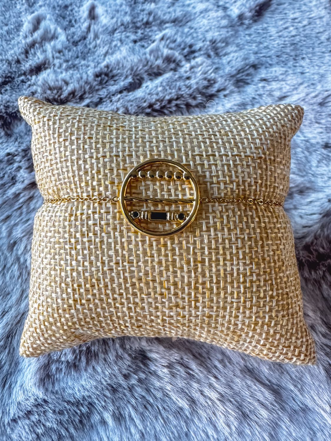 Armband | Circle | Goud | Stainless steel