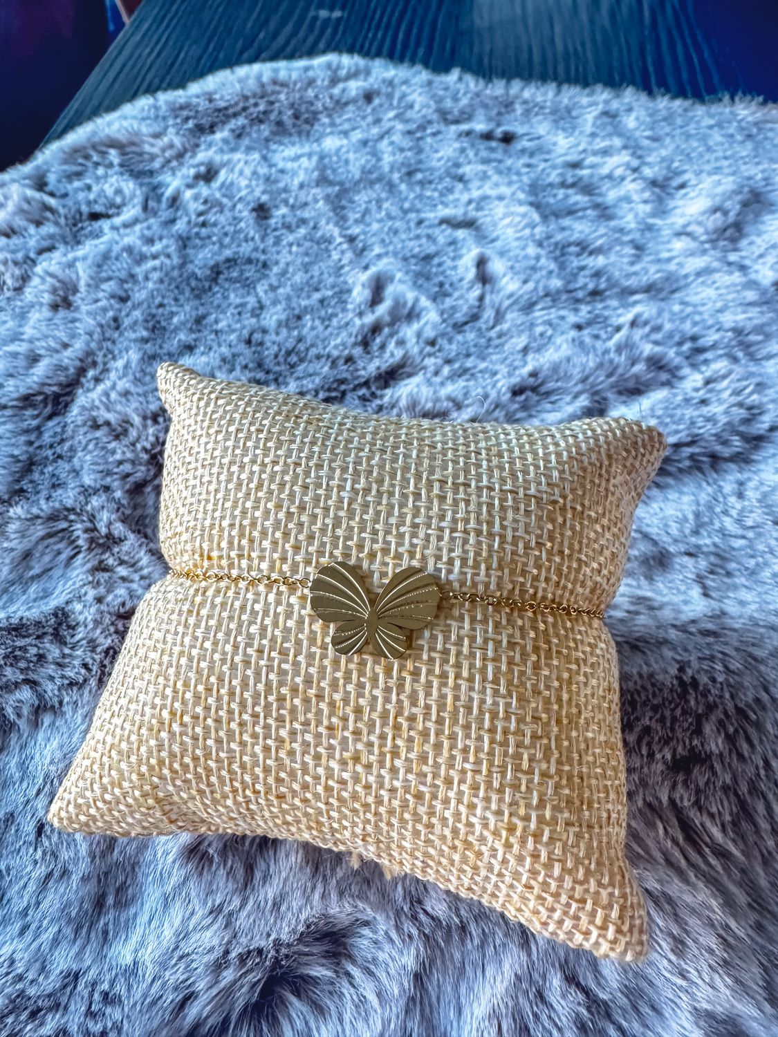 Armband | Butterfly | Goud | Stainless steel