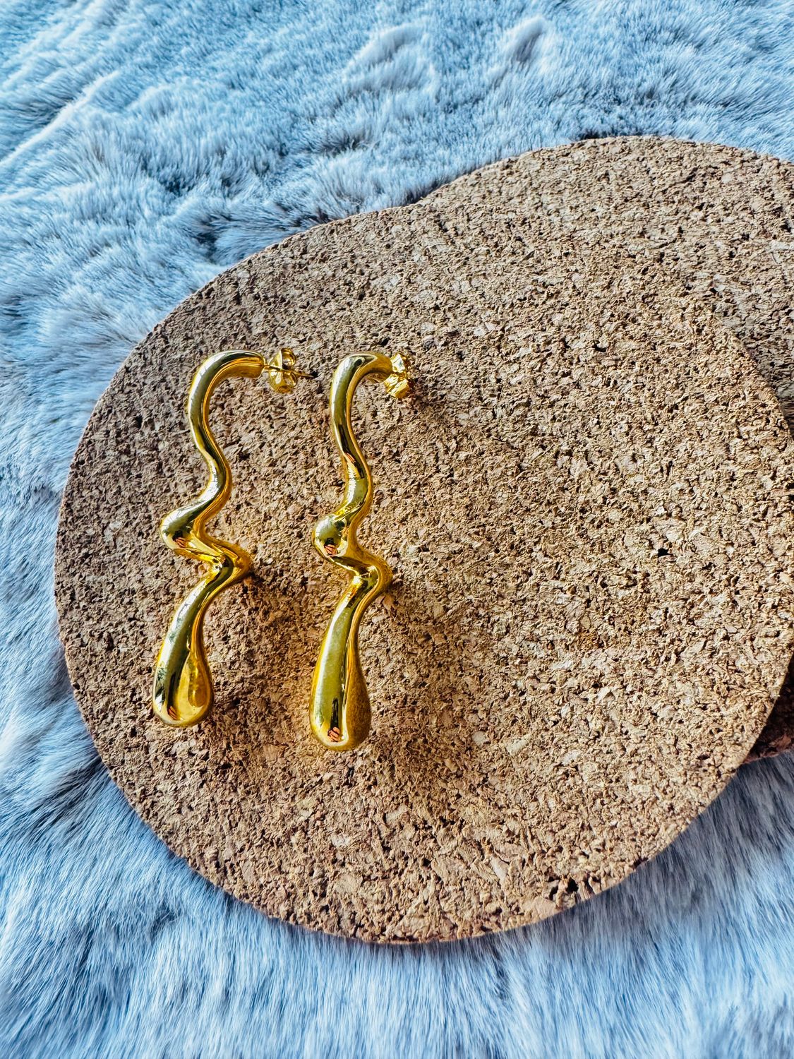 Oorbellen | Druppel | Goud | Stainless steel