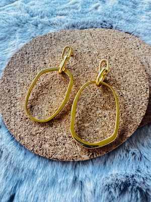 Oorbellen | Irregular | Goud | Stainless steel