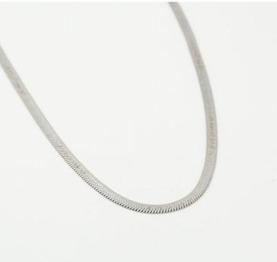 Ketting | Snake | Zilver | Stainless steel
