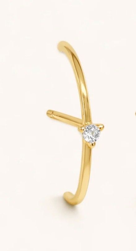 Oorbel | Ozzy | Goud | Stainless steel