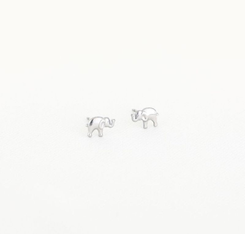 Oorbellen | Olifant | Zilver | Stainless steel