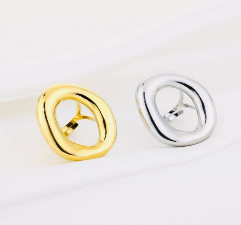 Ring | Ellora | Goud | Stainless steel