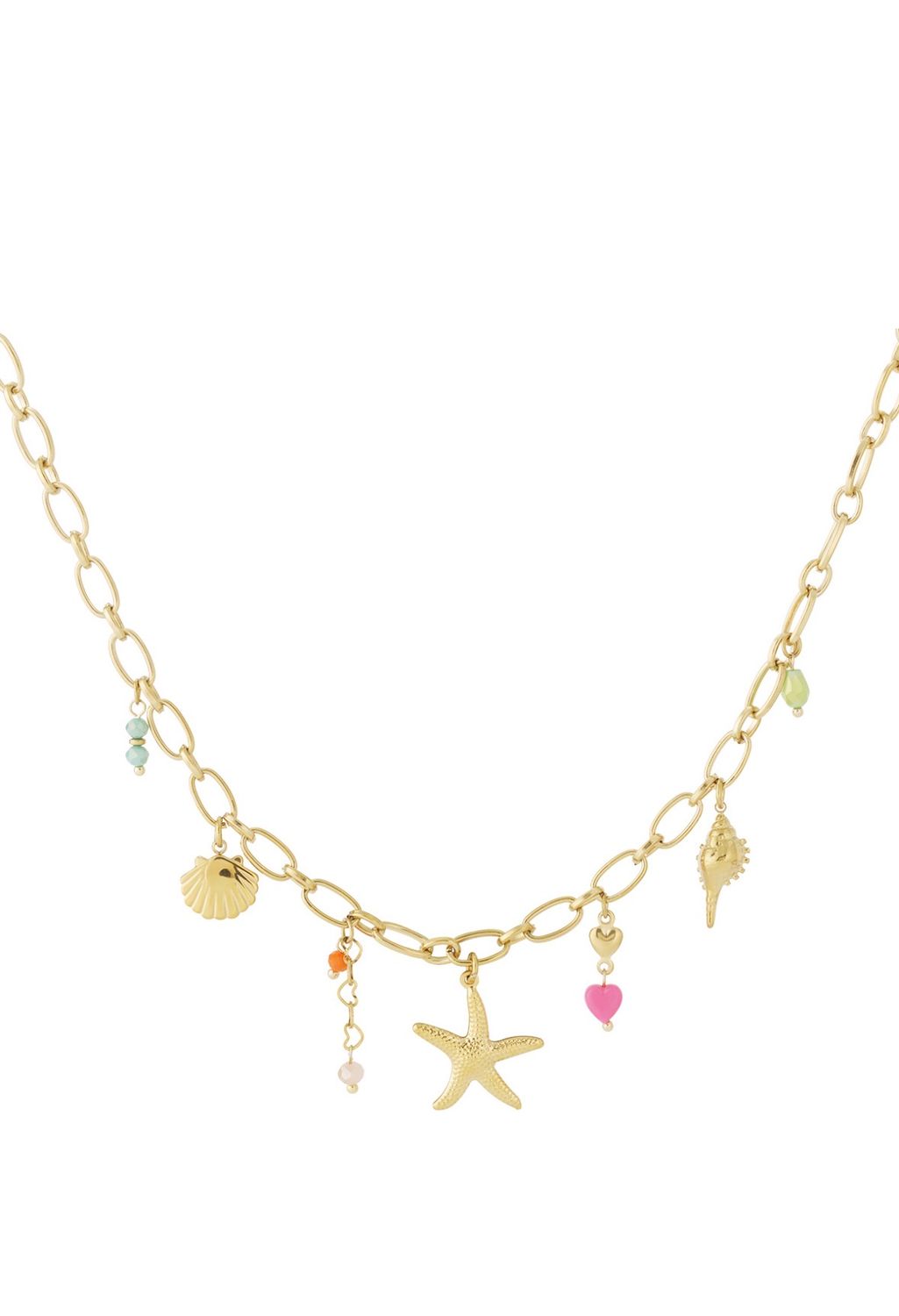 Ketting | Codstal Treasure | Goud | Stainless steel