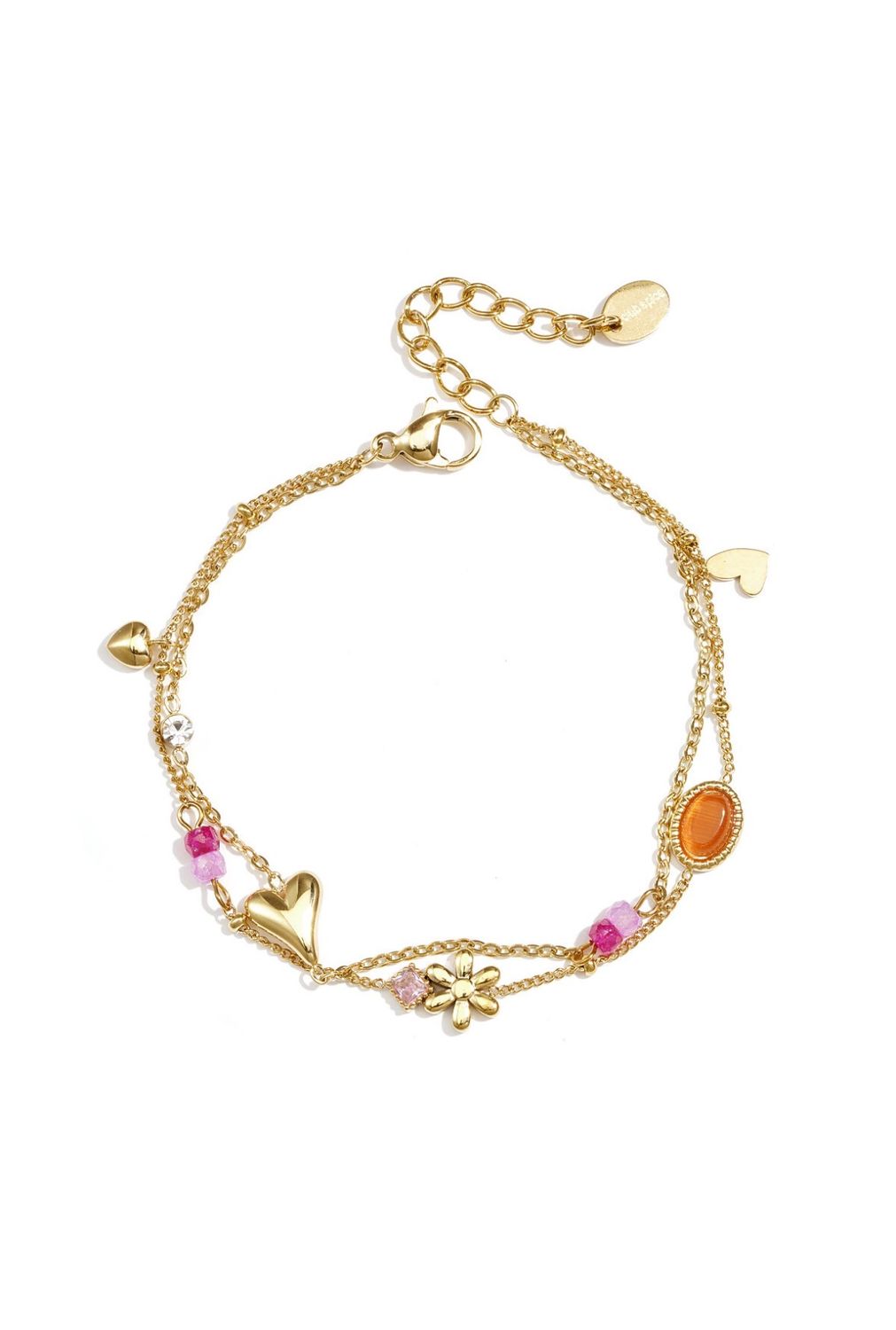 Armband | Fay | Goud | Stainless steel