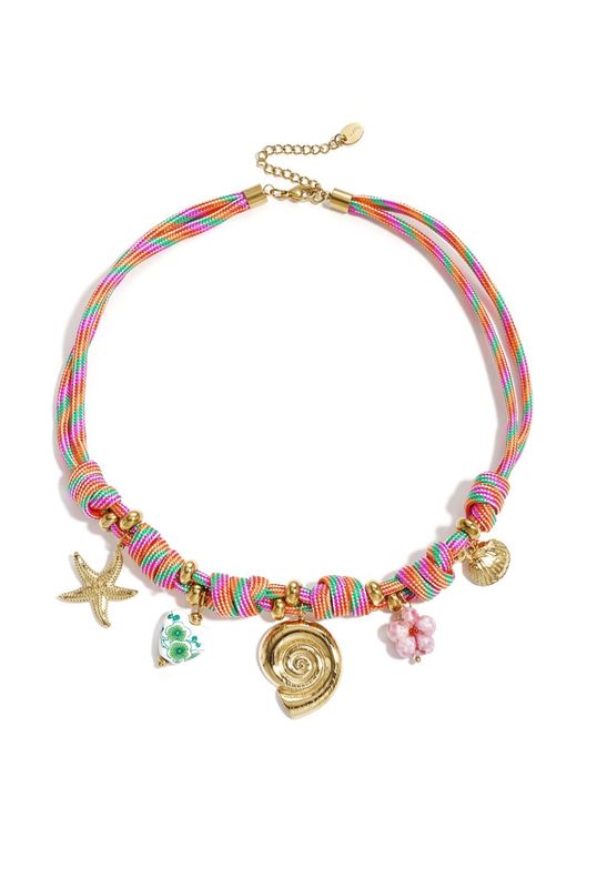 Ketting | Rope Chain | Goud | Stainless steel |