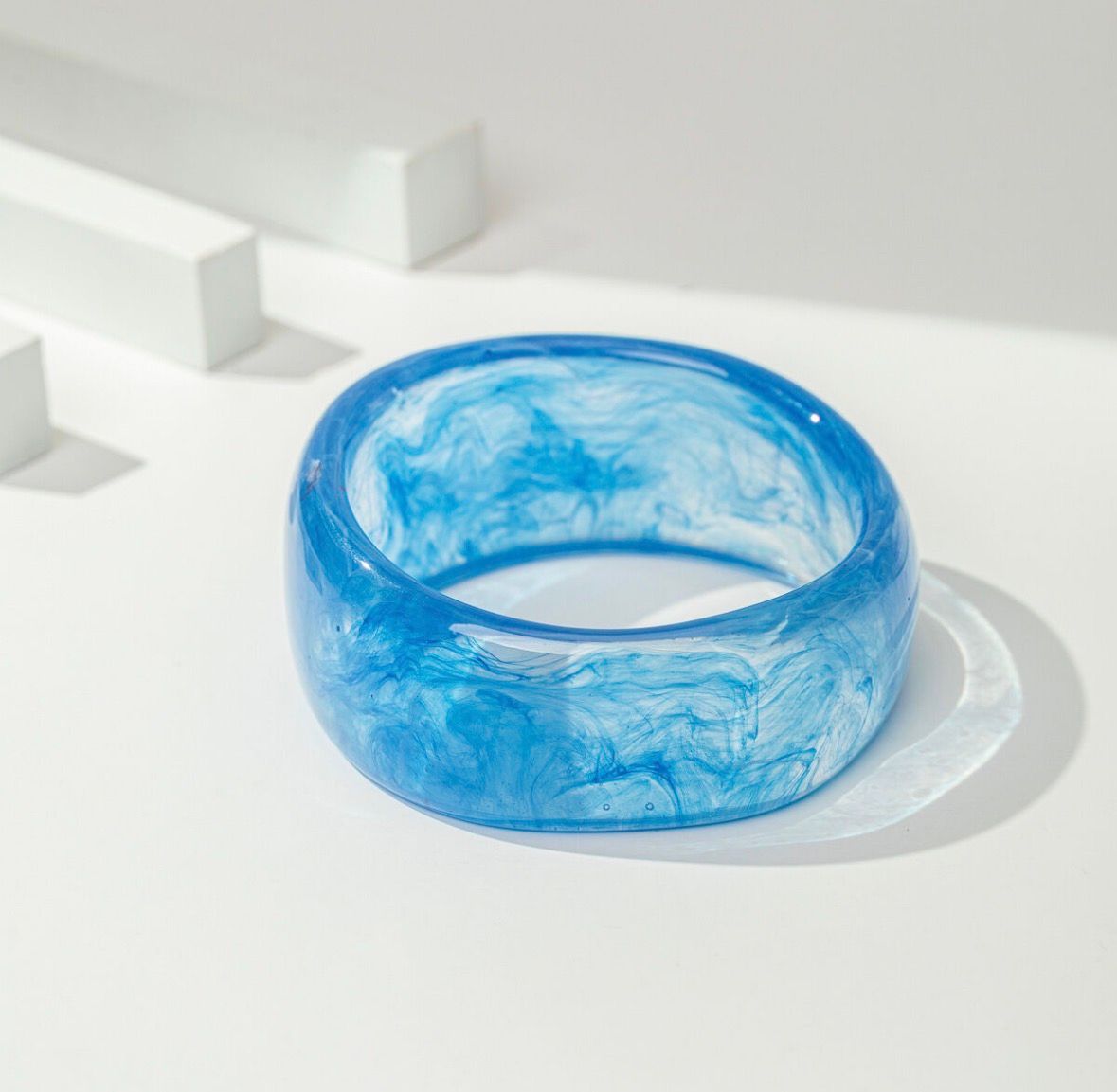 Armband | Acrylic | Blauw