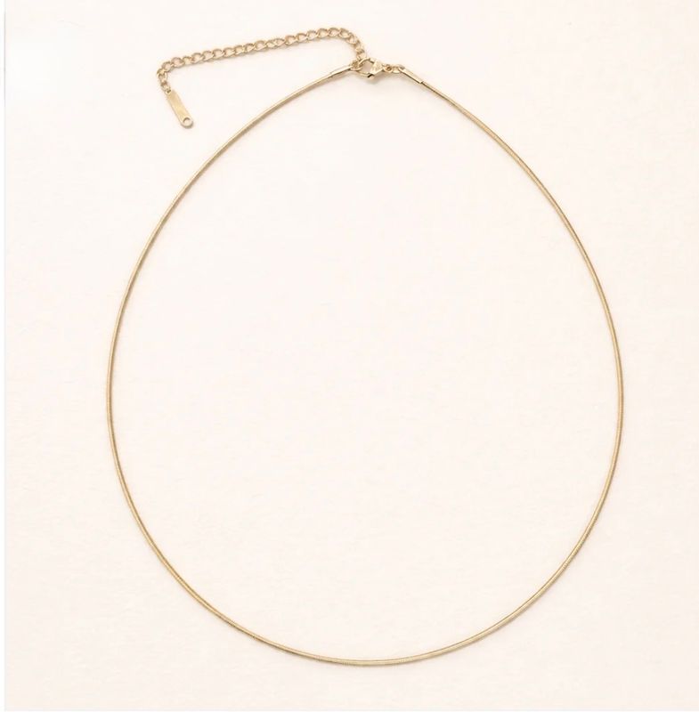Halsketting | Snake Small | Goud | Stainless steel