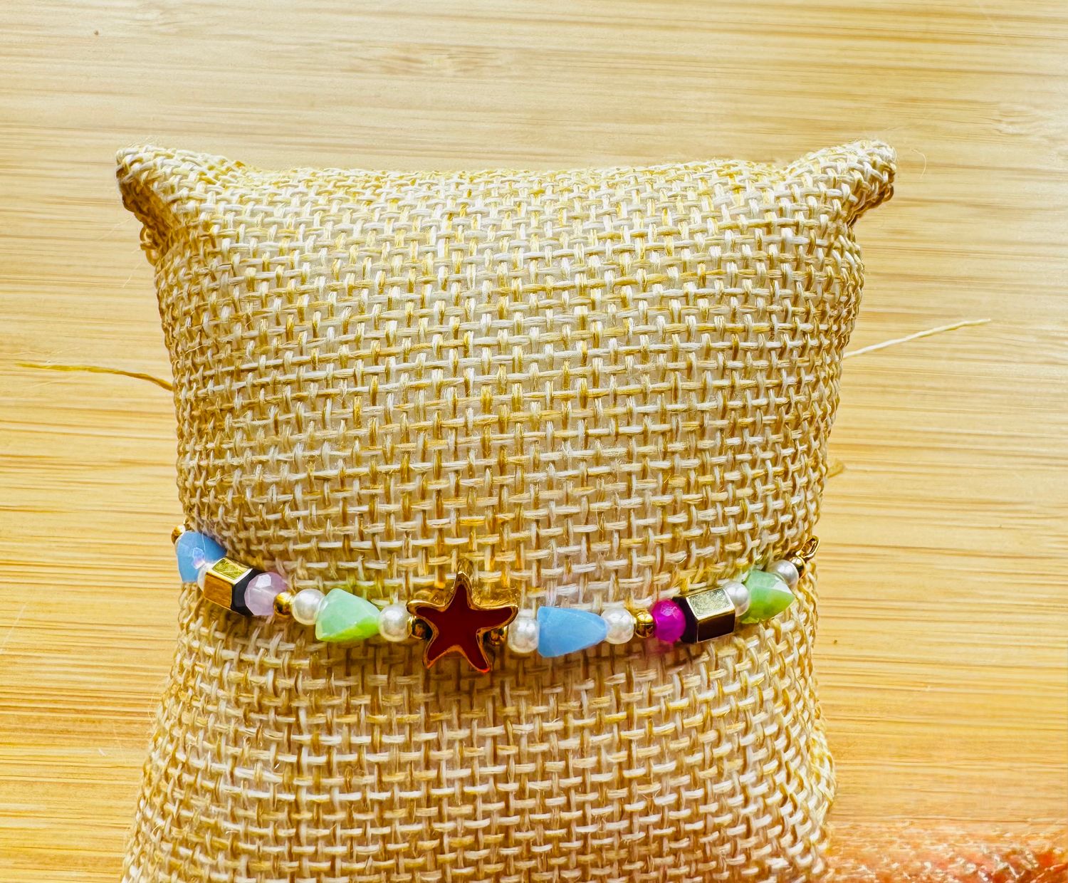 Armband | Star | Multi &amp; Goud | Stainless steel