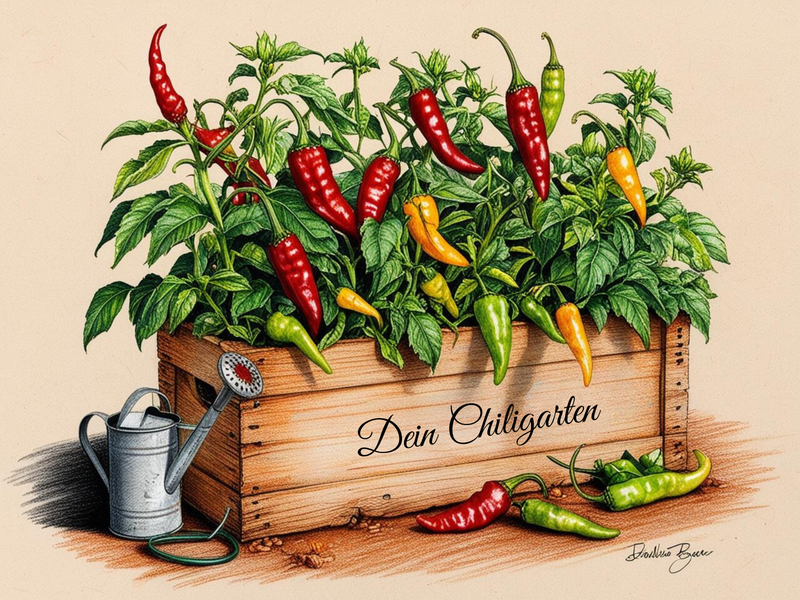 Schrebergarten Berlin - Chili