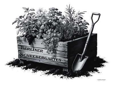 Berliner Schrebergarten