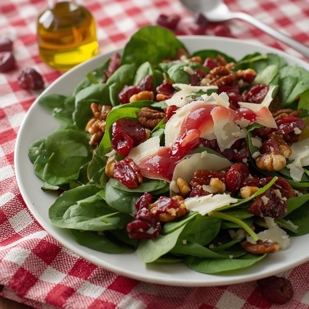 Sommerlich fruchtige Salatplatte (für ca. 6 Personen)