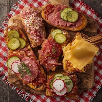 Deftiger Stullenteller ab 10 Stk.