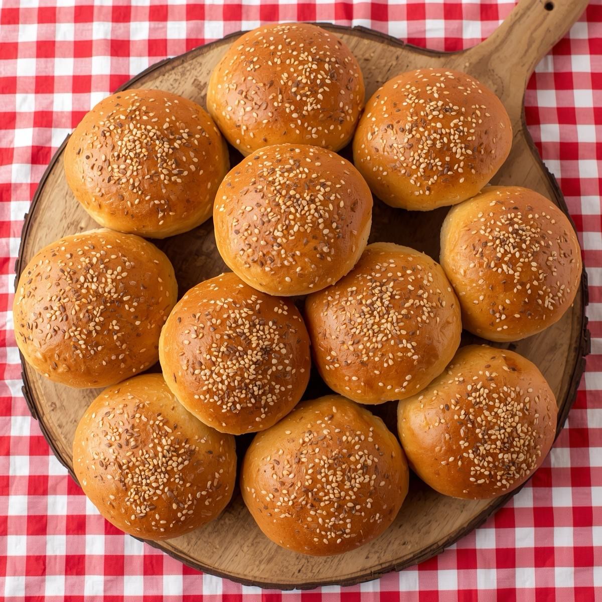 Hausgemachte Burgerbuns 10Stk.