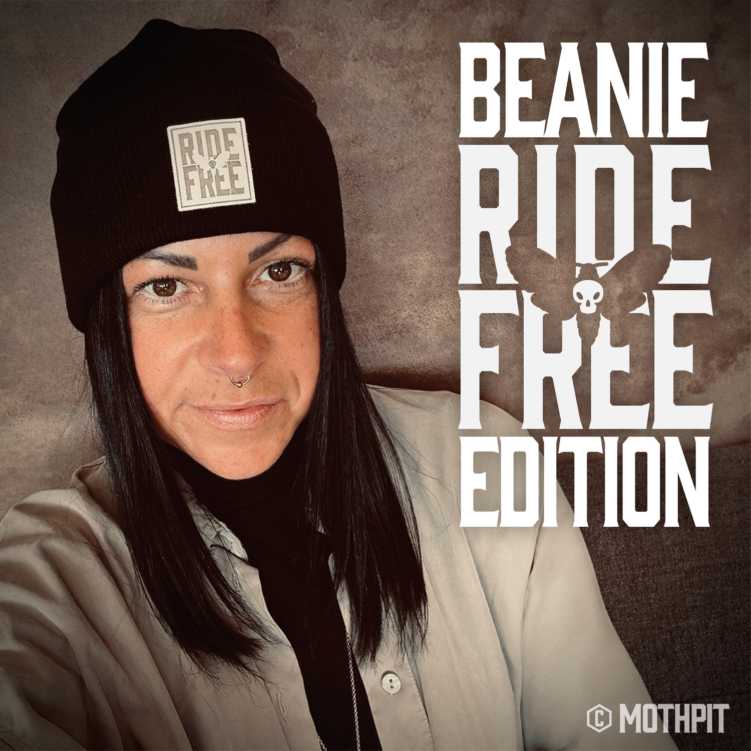 BEANIE &quot;RIDE FREE&quot; EDITION 🏍️