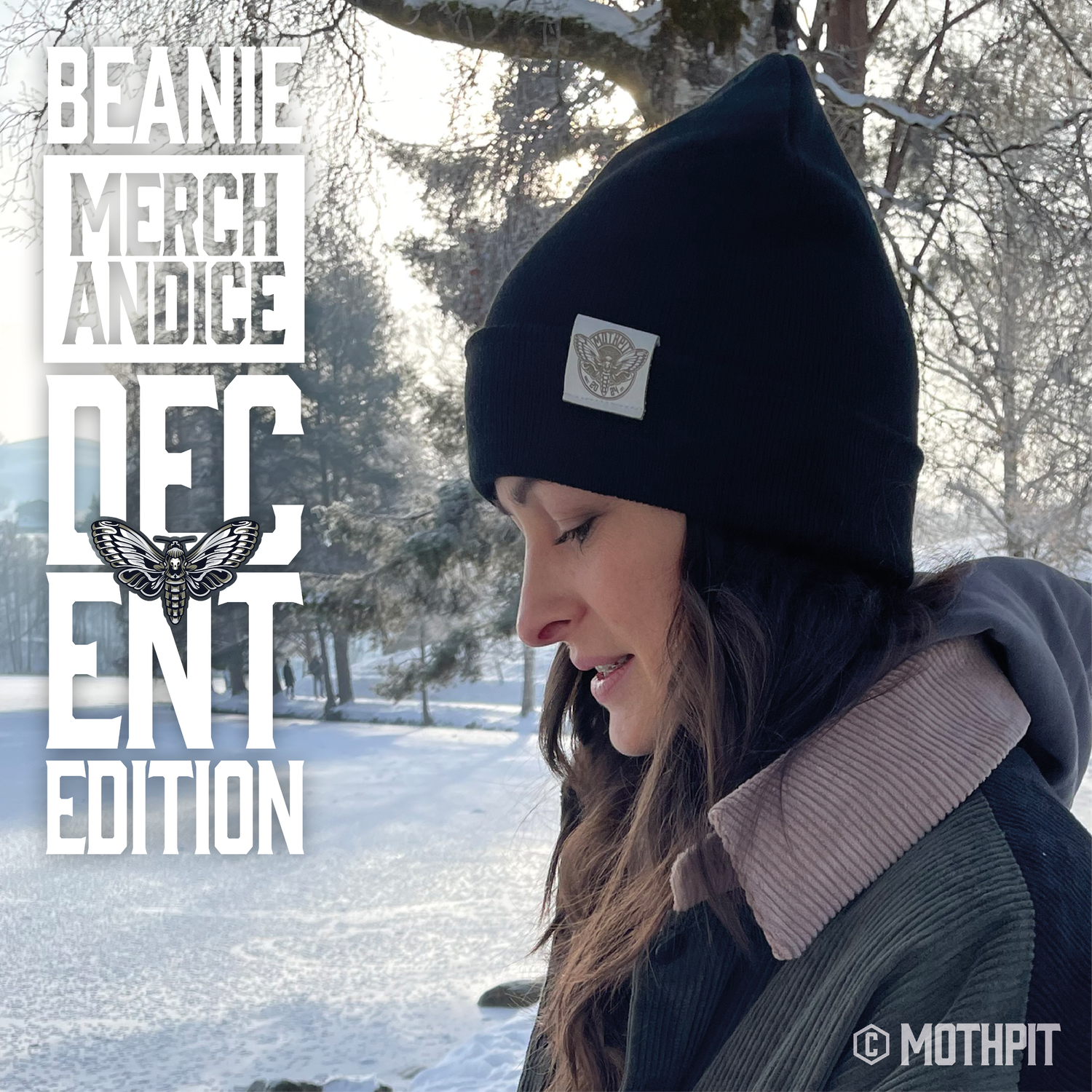 BEANIE MERCHANDICE &quot;DECENT&quot; EDITION 🕶️