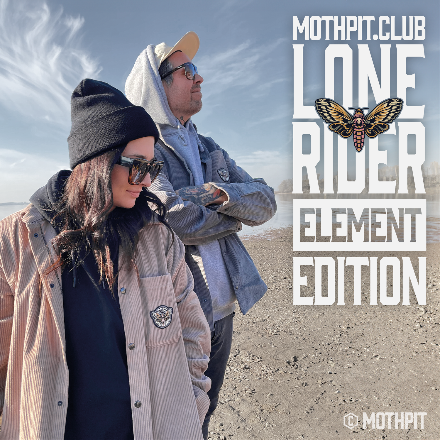 &quot;LONE RIDER&quot; JACKET – ELEMENT EDITION 🌪️