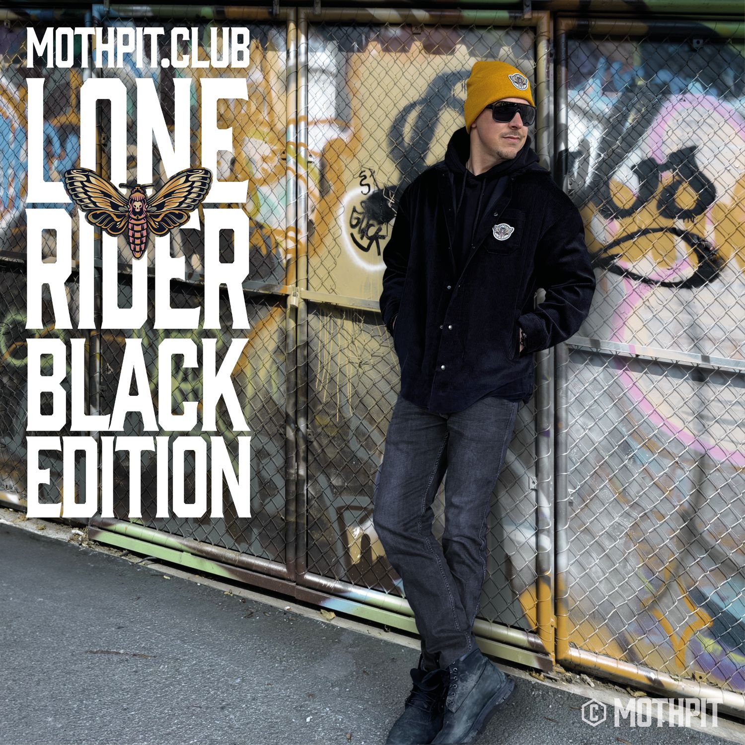 "LONE RIDER" JACKET – BLACK EDITION